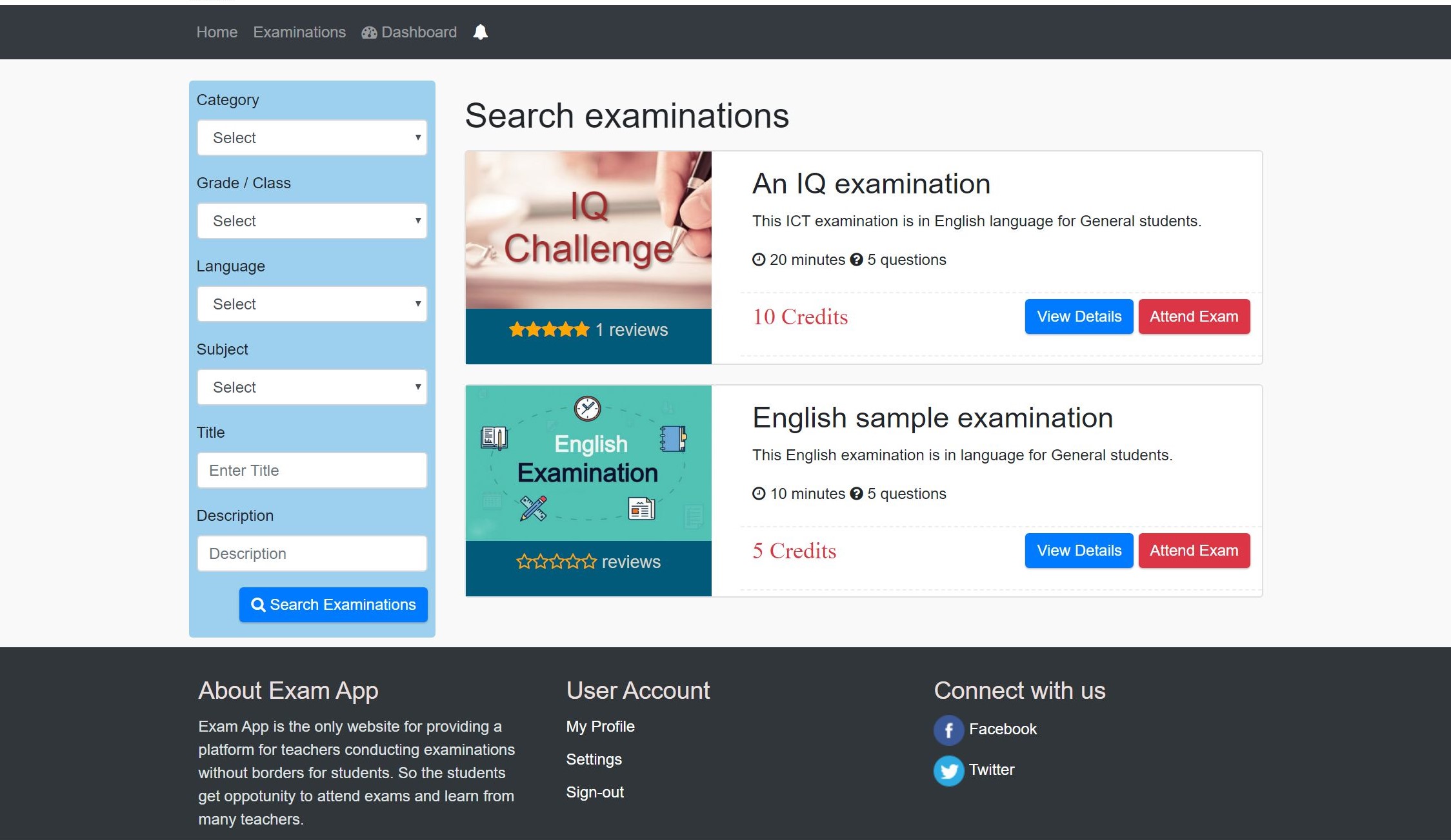 Online Exam App - Quiz App For Teachers and Students - SS DEAL